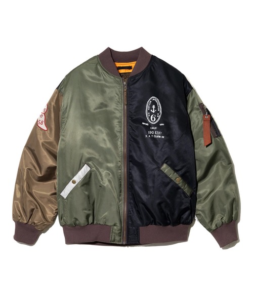 CUBE SUGAR(キューブシュガー)の「CUBE SUGAR/キューブシュガー 中綿ナイロン MA-1(MA-1・レディース・その他1・FREE)」の9枚目の写真