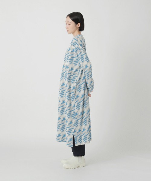 Plantation(プランテーション)の「シャドーグレンJQ / ワンピース / (O)(ワンピース・レディース・グレー/オフホワイト・M size)」の4枚目の写真