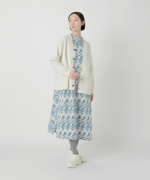 Plantation(プランテーション)の「シャドーグレンJQ / ワンピース / (O)(ワンピース・レディース・グレー/オフホワイト・M size)」の6枚目の写真