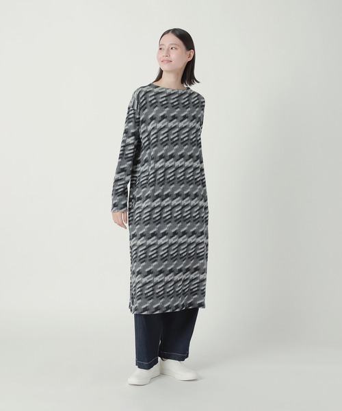 Plantation(プランテーション)の「シャドーグレンJQ / ワンピース / (O)(ワンピース・レディース・グレー/オフホワイト・M size)」の7枚目の写真