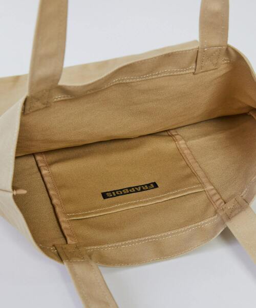 FRAPBOIS（フラボア）の「Rilakkuma ロゴトート（トートバッグ・レディース・ベージュ/イエロー・FREE）」の17枚目の写真