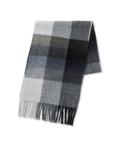 ROPE' PICNIC（ロペピクニック）の「チェックマフラー（マフラー・レディース・レッド系その他/ベージュ系その他/ブラック系その他・FREE）」の4枚目の写真