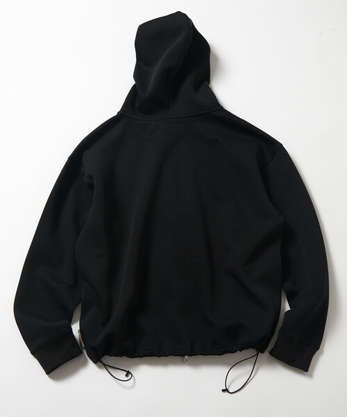 FREAK'S STORE（フリークスストア）の「ビッグシルエット スピンドル ダンボール ワンポイントロゴ スウェット ジップアップ パーカー（パーカー・メンズ・ワインレッド/ブラウン/ブラック/チャコールグレー/ライトグレー/オリーブ/ベージュ・MEDIUM/SMALL/LARGE）」の15枚目の写真