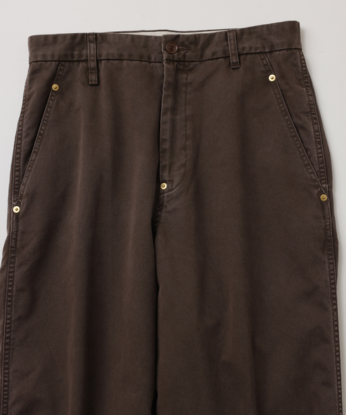 UNFOLLOW(アンフォロー)の「【FOLL / フォル】brushed deep bio wardrobe chino(チノパンツ・メンズ・ブラウン/ベージュ・3/2/1)」の3枚目の写真