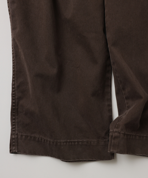 UNFOLLOW(アンフォロー)の「【FOLL / フォル】brushed deep bio wardrobe chino(チノパンツ・メンズ・ブラウン/ベージュ・3/2/1)」の7枚目の写真