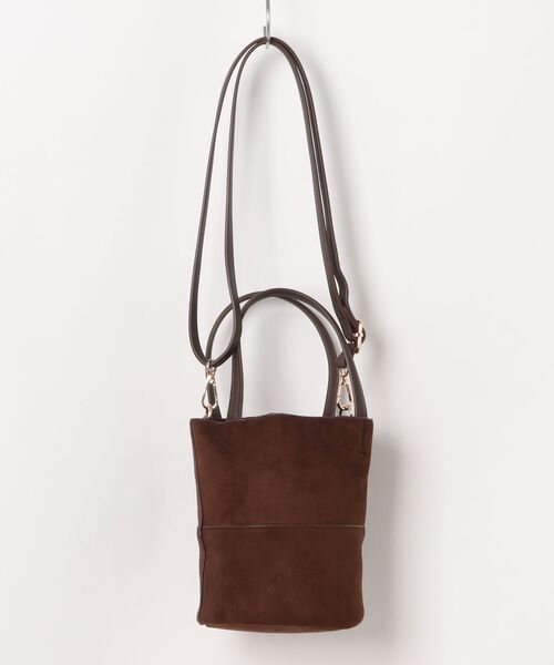 VELETTO（ベレット）の「BARNYARDSTORM / VELETTO(ヴェレット) / スエートバケツBAG（ハンドバッグ・レディース・ダークブラウン・FREE）」の22枚目の写真