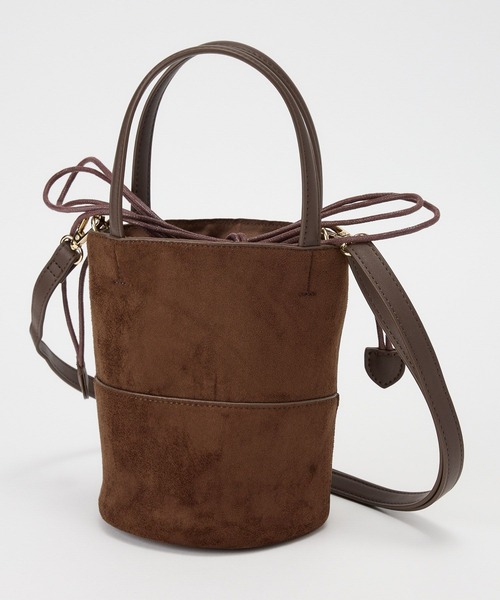 VELETTO（ベレット）の「BARNYARDSTORM / VELETTO(ヴェレット) / スエートバケツBAG（ハンドバッグ・レディース・ダークブラウン・FREE）」の10枚目の写真