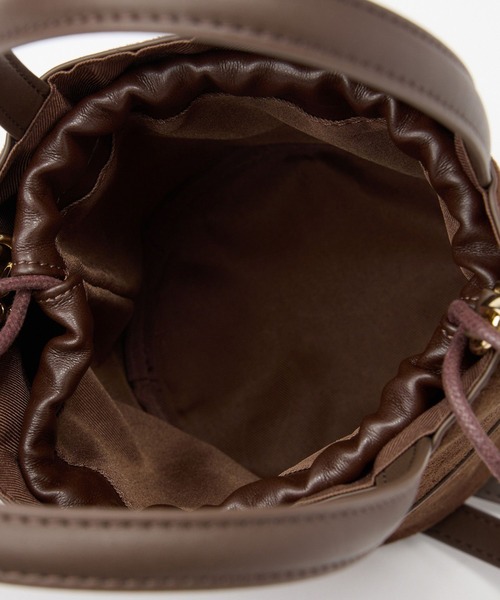 VELETTO（ベレット）の「BARNYARDSTORM / VELETTO(ヴェレット) / スエートバケツBAG（ハンドバッグ・レディース・ダークブラウン・FREE）」の16枚目の写真