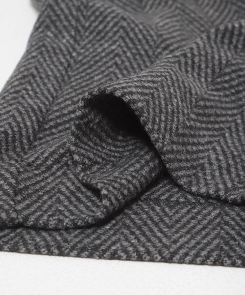 SENSE OF PLACE by URBAN RESEARCH（センスオブプレイスバイアーバンリサーチ）の「スライバーライクヘリンボーンワイドパンツ（スラックス・メンズ・チャコールグレー/ブラウン・MEDIUM/LARGE）」の20枚目の写真