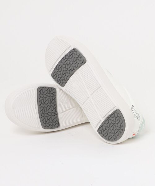 le coq sportif(ルコックスポルティフ)の「【le coq sportif】LCS シエル バウンド MM(スニーカー・レディース・ホワイト×グリーン・23.5cm/24.0cm/24.5cm/23.0cm)」の3枚目の写真