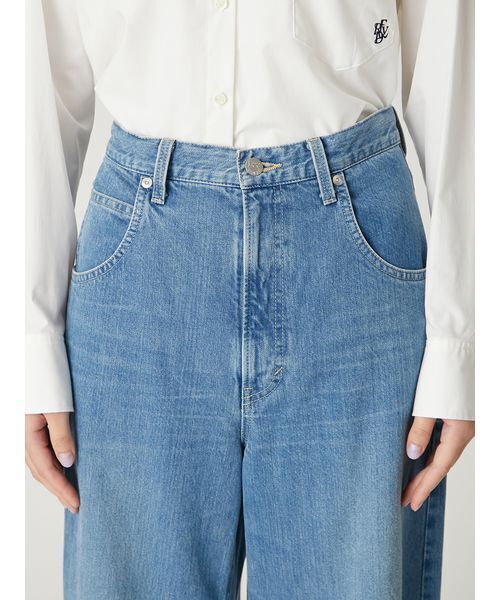 FRAY I.D（フレイアイディー）の「【Lee× FRAY I.D】ワイドパンツ（デニムパンツ・レディース・ブルー/インディゴブルー・0/1）」の15枚目の写真