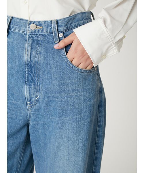 FRAY I.D（フレイアイディー）の「【Lee× FRAY I.D】ワイドパンツ（デニムパンツ・レディース・ブルー/インディゴブルー・0/1）」の16枚目の写真