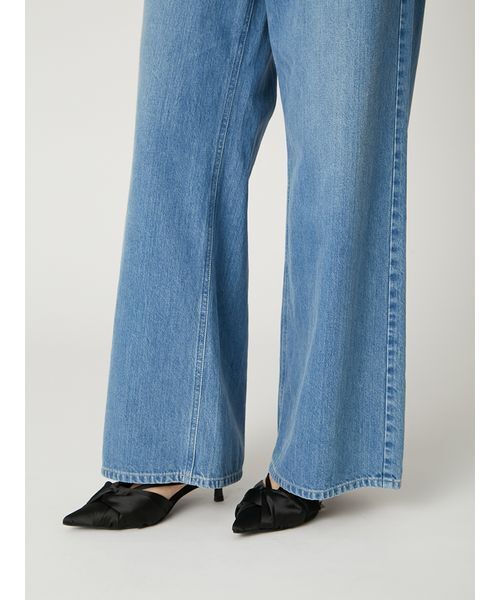FRAY I.D（フレイアイディー）の「【Lee× FRAY I.D】ワイドパンツ（デニムパンツ・レディース・ブルー/インディゴブルー・0/1）」の20枚目の写真