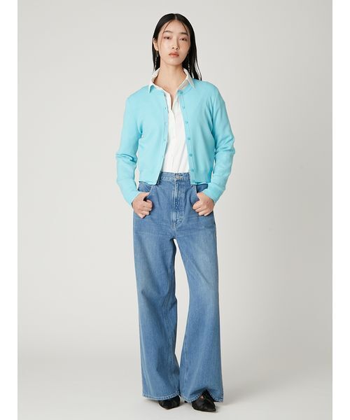 FRAY I.D（フレイアイディー）の「【Lee× FRAY I.D】ワイドパンツ（デニムパンツ・レディース・ブルー/インディゴブルー・0/1）」の7枚目の写真