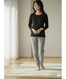 Day and Grade | 保温サーマルウェアプルオーバー：TERAX HOT 長袖ベースレイヤー　インナー　アンダーウェア　ロンT(Tシャツ/カットソー)