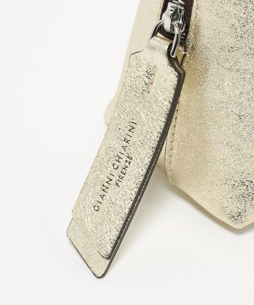 GIANNI CHIARINI（ジャンニ キアリーニ）の「＜GIANNI CHIARINI＞ALIFA MTL M バッグ 26SS（ショルダーバッグ・レディース・シルバー/ゴールド・FREE）」の16枚目の写真