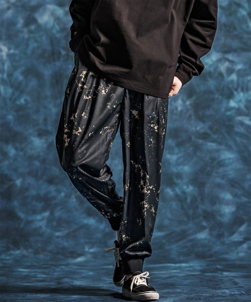 mp14517- パターン総柄タックリブパンツ(JIH-R1153)（その他パンツ