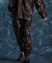 Jih Nunc | mp14517- パターン総柄タックリブパンツ(JIH-R1153)(その他パンツ)