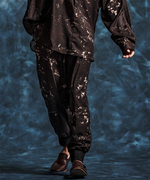 mp14517- パターン総柄タックリブパンツ(JIH-R1153)（その他パンツ