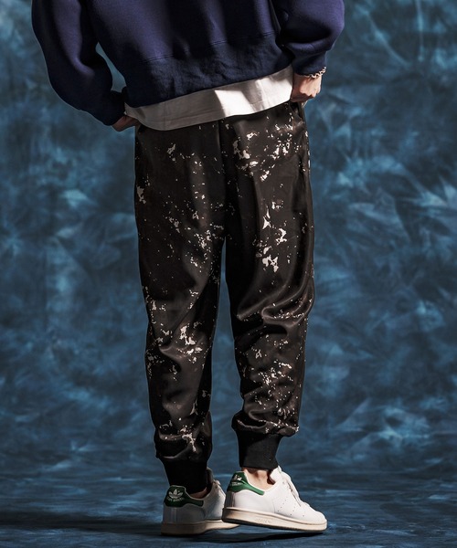 Jih Nunc（ジーヌンク）の「mp14517- パターン総柄タックリブパンツ(JIH-R1153)（その他パンツ・メンズ・ネイビー/ブラウン/ブラック・L/M/S）」の5枚目の写真