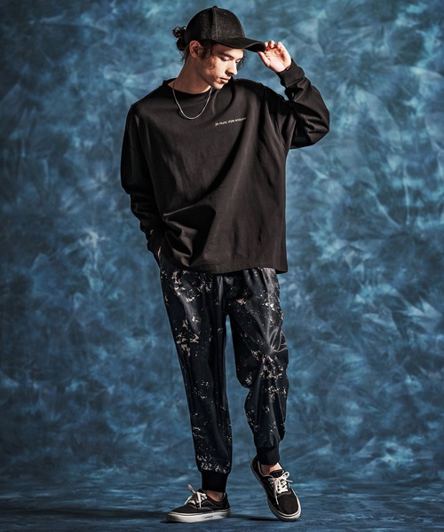 Jih Nunc（ジーヌンク）の「mp14517- パターン総柄タックリブパンツ(JIH-R1153)（その他パンツ・メンズ・ネイビー/ブラウン/ブラック・L/M/S）」の11枚目の写真