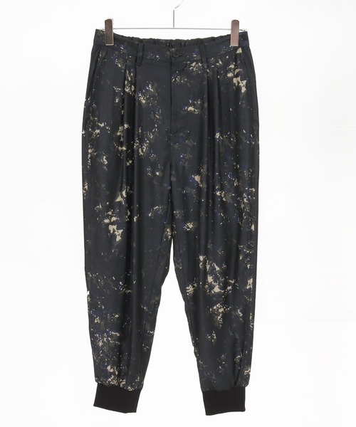 Jih Nunc（ジーヌンク）の「mp14517- パターン総柄タックリブパンツ(JIH-R1153)（その他パンツ・メンズ・ネイビー/ブラウン/ブラック・L/M/S）」の22枚目の写真