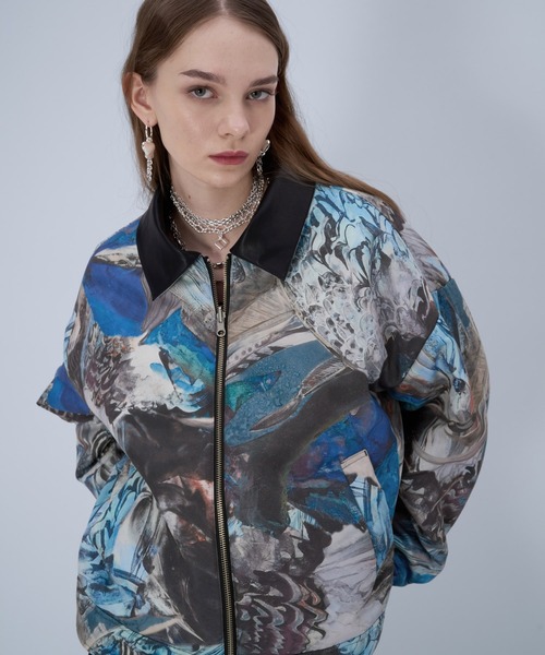 リバーシブルブルゾン by MAO KAWASAKI(HARE)（ブルゾン）｜HARE（ハレ