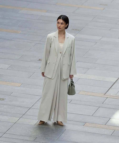 BAYFLOW（ベイフロー）の「【KARENさんコラボ】ベスト（ベスト・レディース・グレイッシュベージュ/ネイビー・SMALL/MEDIUM）」の7枚目の写真