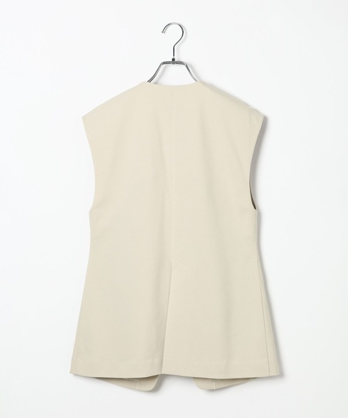 BAYFLOW（ベイフロー）の「【KARENさんコラボ】ベスト（ベスト・レディース・グレイッシュベージュ/ネイビー・SMALL/MEDIUM）」の15枚目の写真