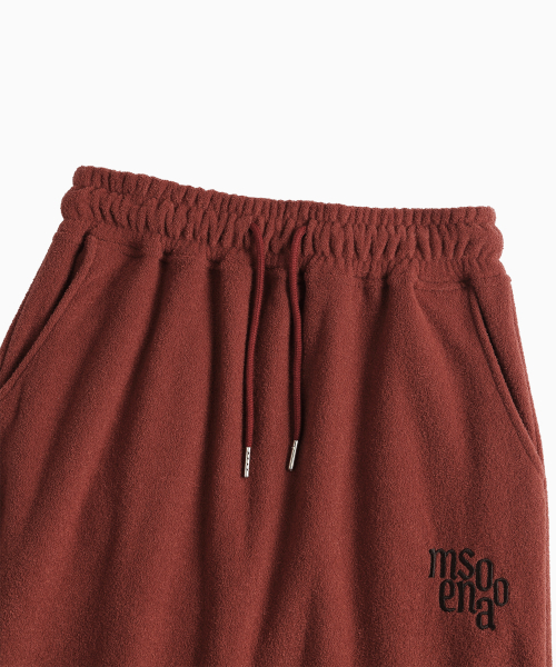 MENASOO（ミナス）の「Terry Fleece Long Skirt_Red（スカート・レディース・レッド・1/2）」の14枚目の写真