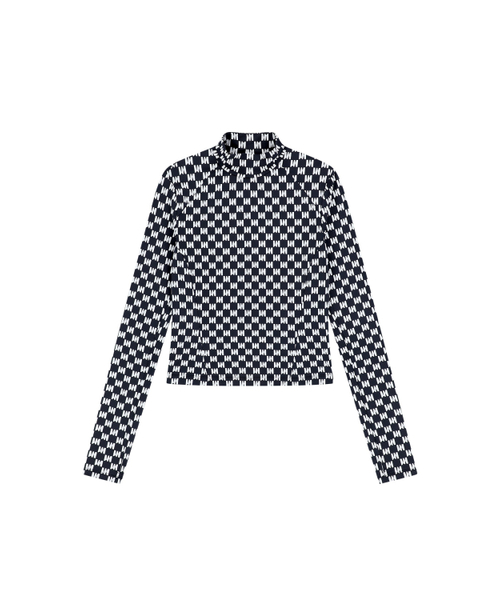 MEA（メア）の「ALL OVER SLIM TOP [WHITE]（Tシャツ/カットソー・レディース・ホワイト・FREE）」の2枚目の写真