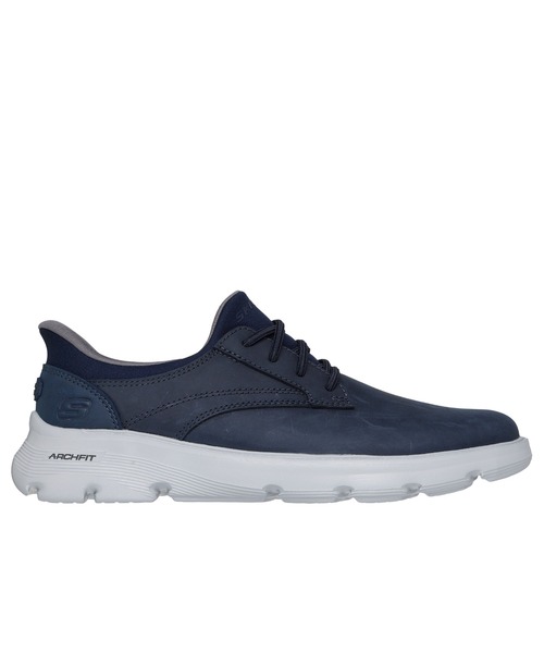 SKECHERS（スケッチャーズ）の「スケッチャーズ ハンズフリースリップインズ リラックスドフィット：アーチフィット ガルザ - ラングストン（ドレスシューズ・メンズ・ネイビー/ブラック・28cm/25cm/25.5cm/26cm/26.5cm/27cm/27.5cm）」の9枚目の写真