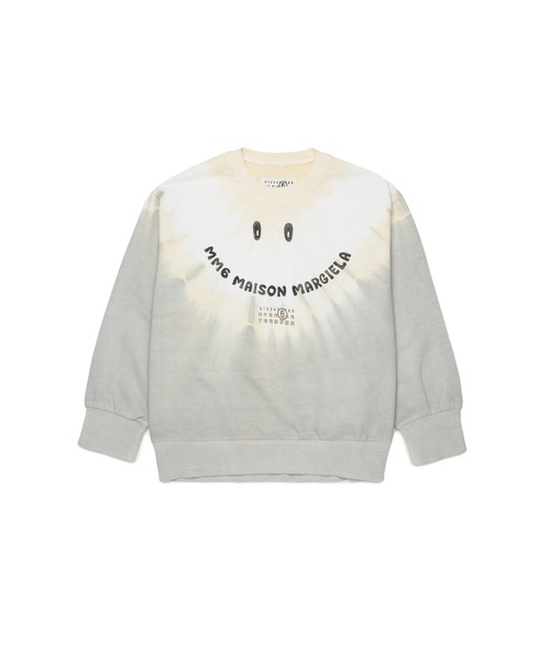 MM6 Maison Margiela（ｴﾑｴﾑｼｯｸｽ ﾒｿﾞﾝ ﾏﾙｼﾞｪﾗ）の「キッズ プルオーバースウェット MM6 KID（スウェット・キッズ・グレー系その他・14Y/16Y/12Y/10Y/8Y/6Y）」の5枚目の写真