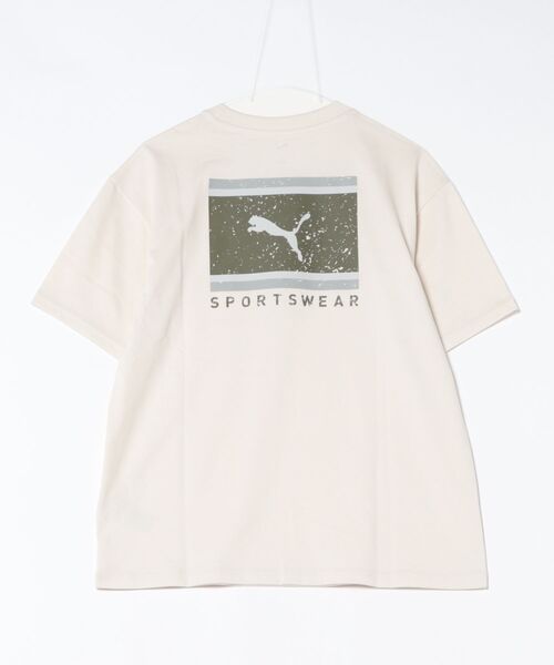 PUMA（プーマ）の「《PUMA》ESS ELEVATED MX SS BK（Tシャツ/カットソー・メンズ・ブラック/ネイビー/ホワイト系その他・S/M/L/XL）」の5枚目の写真