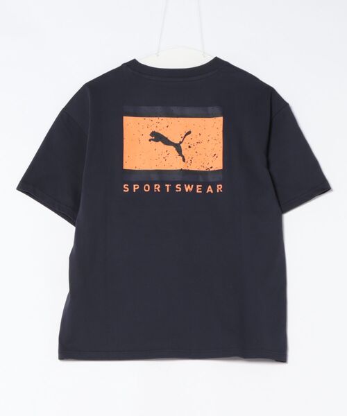 PUMA（プーマ）の「《PUMA》ESS ELEVATED MX SS BK（Tシャツ/カットソー・メンズ・ブラック/ネイビー/ホワイト系その他・S/M/L/XL）」の4枚目の写真