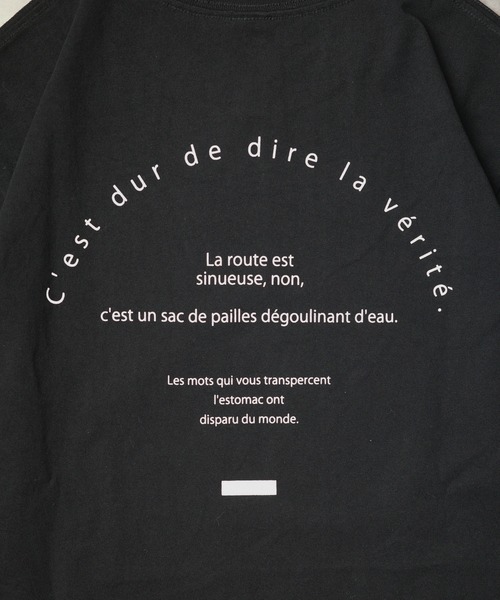 NO WAY(ノーウェイ)の「/プリントロングスリーブTシャツ(サークルロゴ)/(Tシャツ/カットソー・メンズ・ブラック/ブルー系/ホワイト・LARGE/MEDIUM)」の14枚目の写真