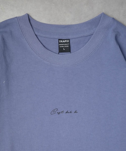 NO WAY(ノーウェイ)の「/プリントロングスリーブTシャツ(サークルロゴ)/(Tシャツ/カットソー・メンズ・ブラック/ブルー系/ホワイト・LARGE/MEDIUM)」の15枚目の写真