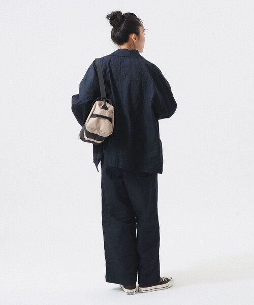 BEAMS BOY（ビームスボーイ）の「リンクル パンツ（スラックス・レディース・ホワイト系その他7/ネイビー・2/1）」の7枚目の写真