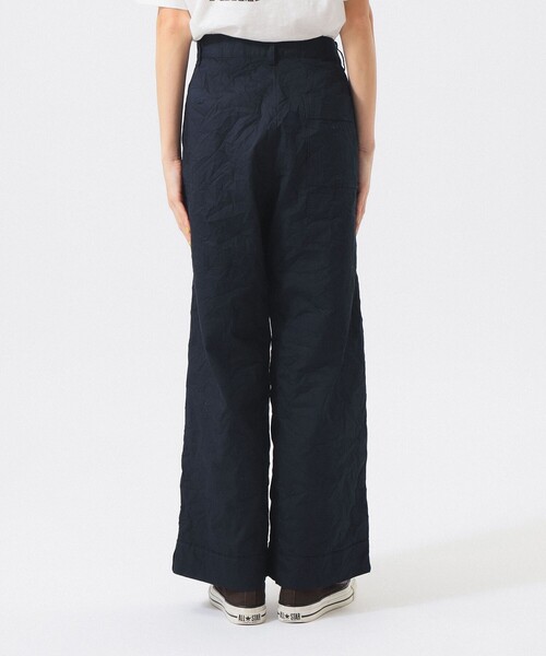 BEAMS BOY（ビームスボーイ）の「リンクル パンツ（スラックス・レディース・ホワイト系その他7/ネイビー・2/1）」の13枚目の写真