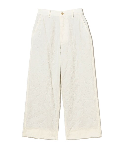 BEAMS BOY（ビームスボーイ）の「リンクル パンツ（スラックス・レディース・ホワイト系その他7/ネイビー・2/1）」の18枚目の写真