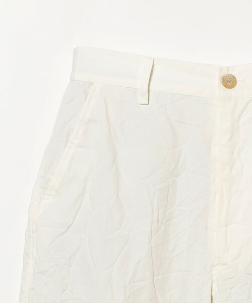 BEAMS BOY（ビームスボーイ）の「リンクル パンツ（スラックス・レディース・ホワイト系その他7/ネイビー・2/1）」の19枚目の写真