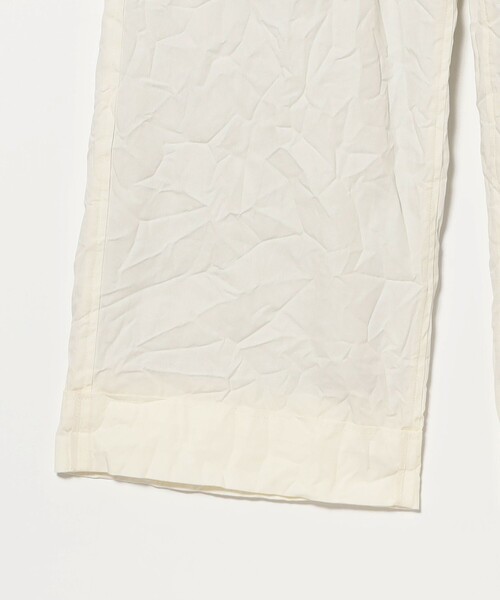 BEAMS BOY（ビームスボーイ）の「リンクル パンツ（スラックス・レディース・ホワイト系その他7/ネイビー・2/1）」の21枚目の写真