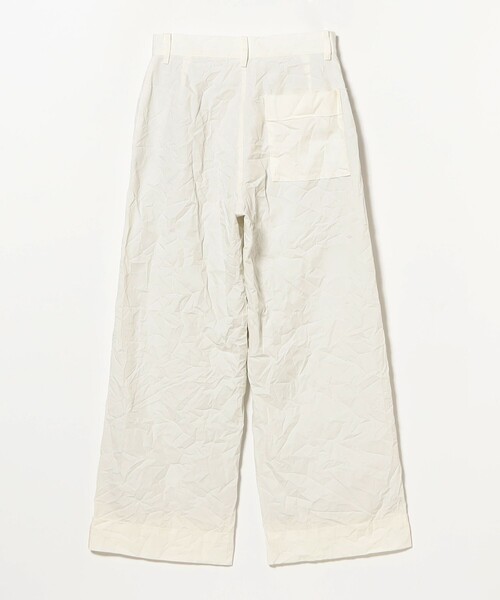 BEAMS BOY（ビームスボーイ）の「リンクル パンツ（スラックス・レディース・ホワイト系その他7/ネイビー・2/1）」の22枚目の写真