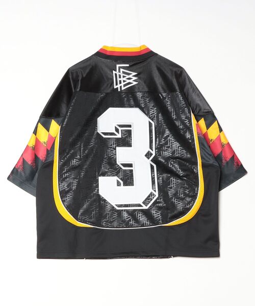 adidas(アディダス)の「ブリングバック リミックス ドイツ ジャージ / アディダスオリジナルス adidas Originals(Tシャツ/カットソー・メンズ・ブラック・X-SMALL/X-LARGE/SMALL/MEDIUM/LARGE/3XL/XX-LARGE)」の17枚目の写真