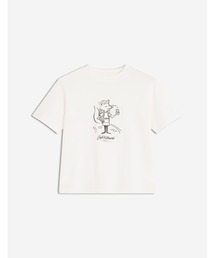 Maison Kitsune（メゾンキツネ）の「DELIVERY BARISTA FOX KID TEE-SHIRT（Tシャツ/カットソー）」