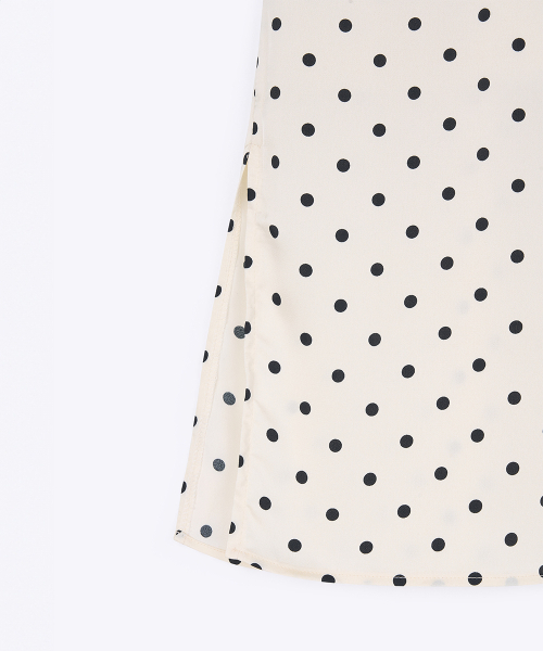320SHOWROOM(320ショールーム)の「Polka Dot Banding Skirt Ivory(スカート・レディース・アイボリー・MEDIUM/SMALL)」の7枚目の写真