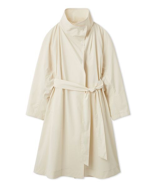 emmi（エミ）の「ボリュームスリーブロングコート/撥水（トレンチコート・レディース・ベージュ/オフホワイト・F）」の18枚目の写真