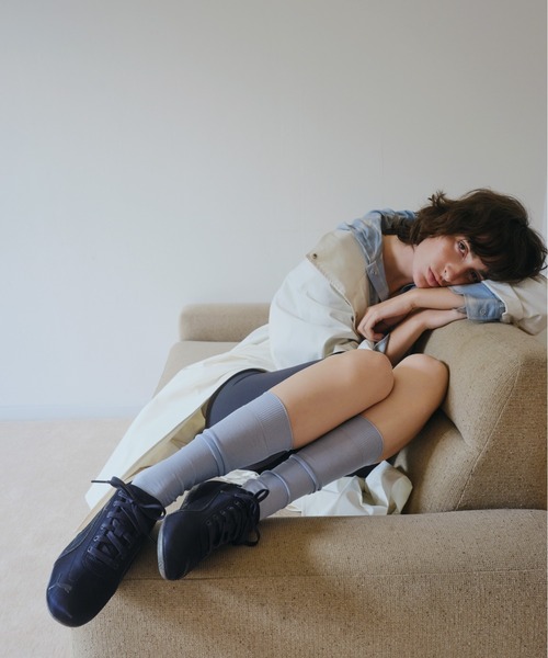 emmi（エミ）の「ボリュームスリーブロングコート/撥水（トレンチコート・レディース・ベージュ/オフホワイト・F）」の20枚目の写真