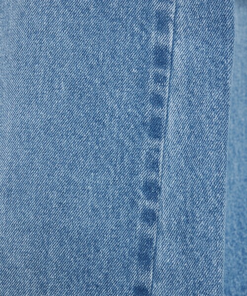 abahouse mavie（アバハウスマヴィ）の「【オリジナル】ウォッシュドバレルジーンズ/大人カジュアル/カーブパンツ/春服（デニムパンツ・レディース・グレー/ライトブルー/サックスブルー・36/38/40）」の14枚目の写真