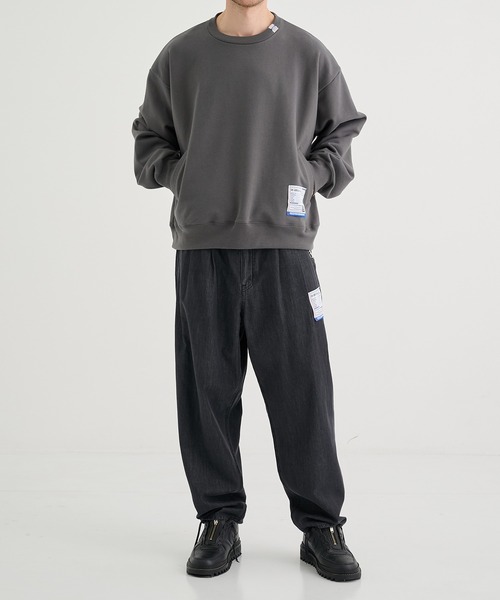 MIHARAYASUHIRO/ミハラヤスヒロ】COTTON TENCEL DENIM WIDE TAPERED